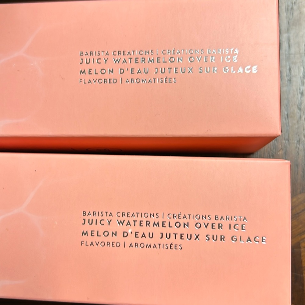 Nespresso watermelon